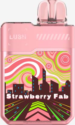 Digiflavor Bogotá RB682 fabuloso de fresa | Digiflavor Geekbar LUSH desechables
